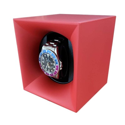 Automatic Watch Winder Startbox Red | Swiss Kubik