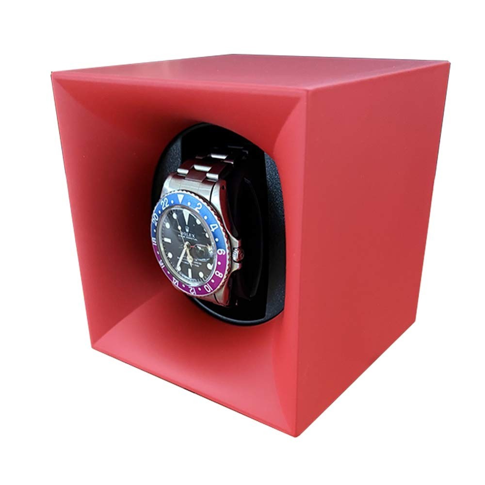 Remontoir Swiss Kubik StartBox rouge pour montre automatique