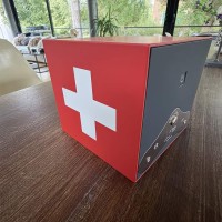 Automatic Watch Winder Startbox Swiss Flag | Swiss Kubik
