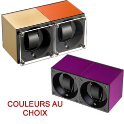 Double Watchwinder Swiss Kubik Choose your colours