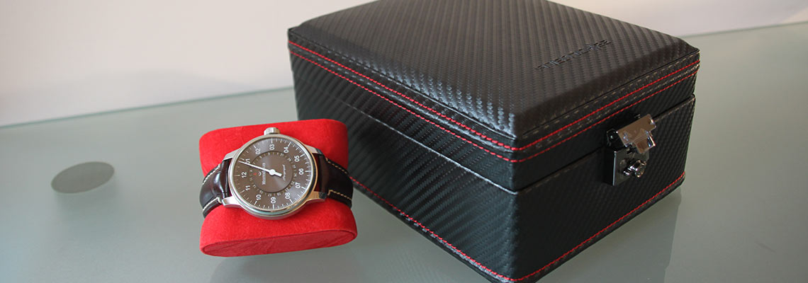 coffret montre friedrich carbon