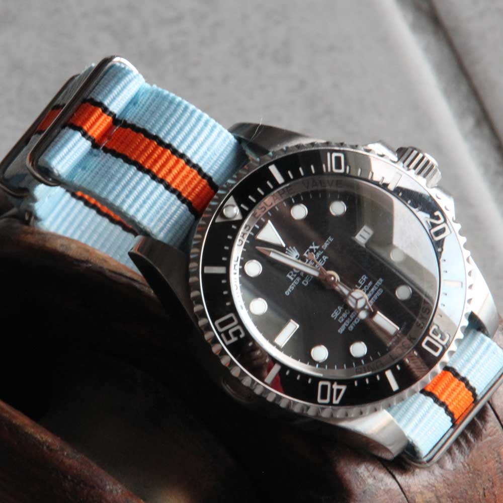 bracelet nato gulf rolex deep sea